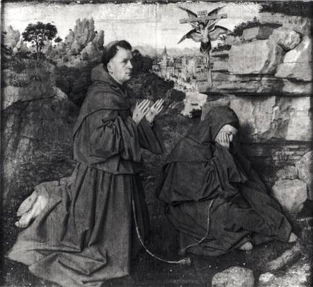 St. Francis Receiving the Stigmata de Jan van Eyck