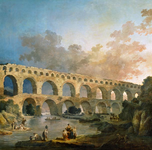 This one Pont you-Gard. de Hubert Robert