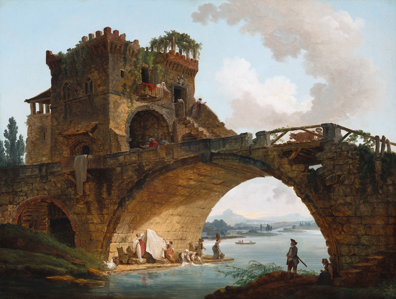 The Ponte Salario de Hubert Robert