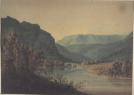 View of Braemar, North Highlands de Hugh William Williams