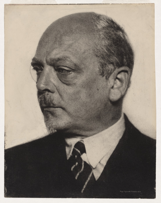 Portrait Georg Swarzenski de Hugo Erfurth