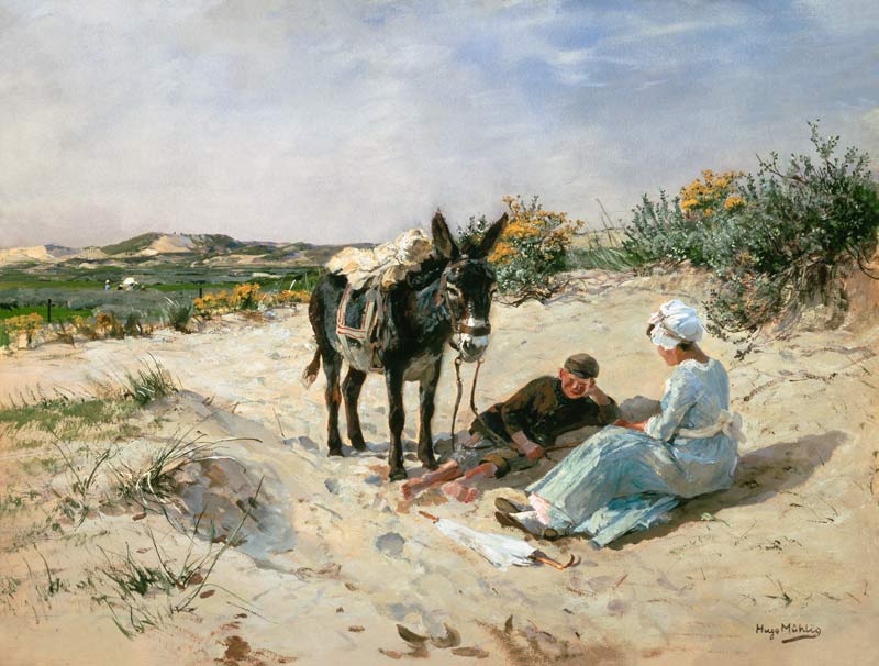 In the dunes de Hugo Mühlig