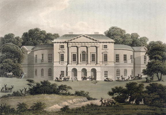 Lord Sidmouth's, in Richmond Park, from 'Fragments on the Theory and Practice of Landscape Gardening de Humphry Repton