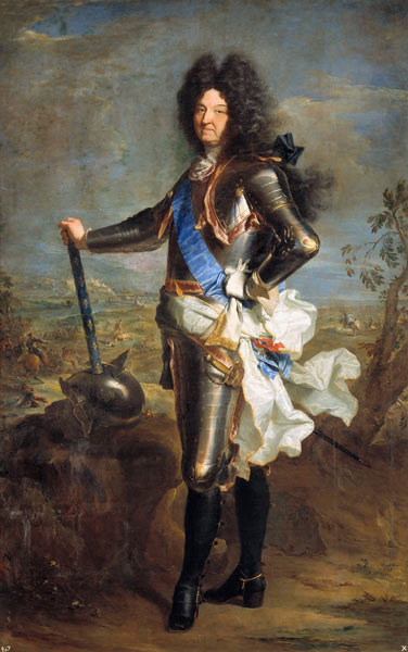 Ludwig XIV., King of France de Hyacinthe Rigaud
