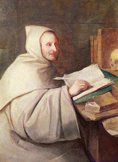 Abbot Armand-Jean le Bouthillier de Rance (1626-1700) de Hyacinthe Rigaud