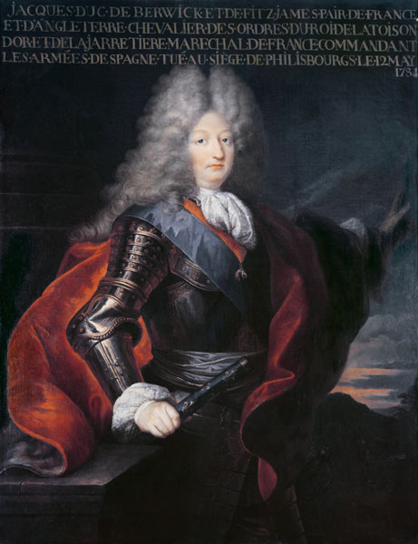 James Stuart Fitzjames (1670-1734) 1st Duke of Berwick de Hyacinthe Rigaud