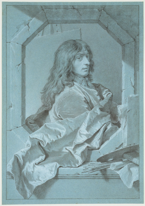 Portrait of the Painter Sébastien Bourdon de Hyacinthe Rigaud