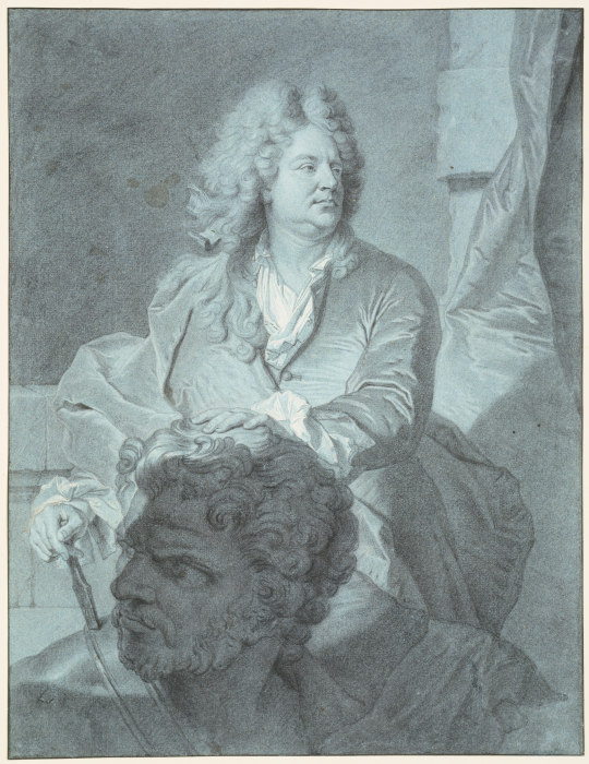 Portrait des Bildhauers Martin van den Bogaert, gen. Desjardins de Hyacinthe Rigaud