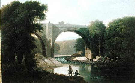 Devil's Bridge over River Lune, Kirby Lonsdale de I. Rothwell