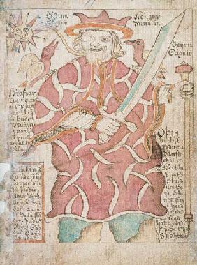 Odin, from 'Melsted's Edda'  &