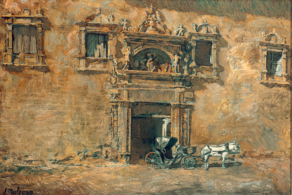 The Portal of Palacio Peñaranda de Duero de Ignazio Zuloaga