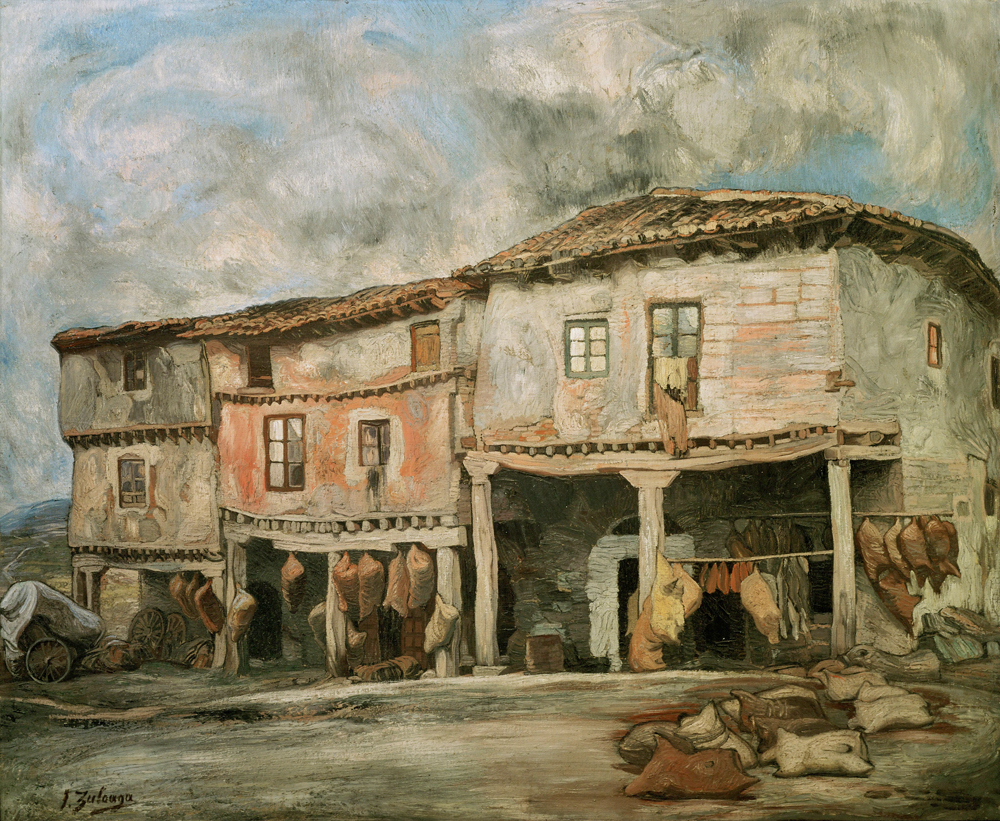 The House of the Tanner of Lerma de Ignazio Zuloaga