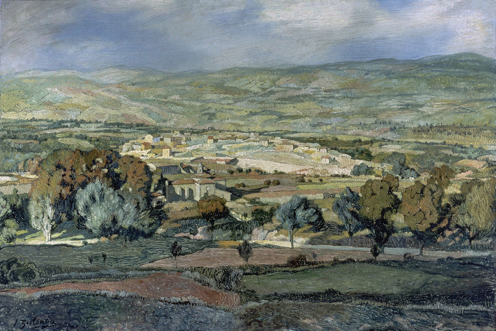 Landscape in Alhama de Ignazio Zuloaga
