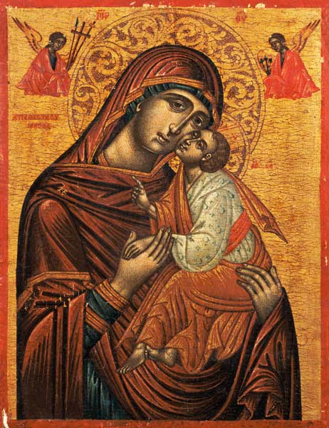 Passion Mother of God de Ikone (russisch)