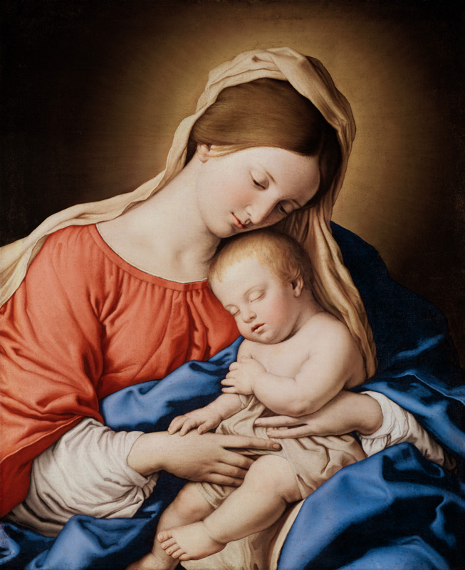 Madonna and Child de Il (Giovanni Battista Salvi) Sassoferrato
