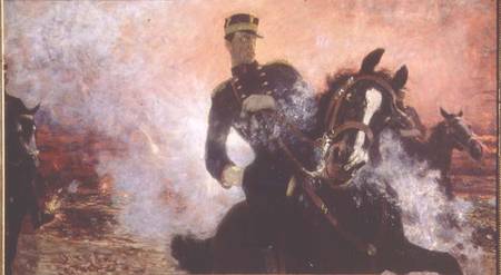 Albert I (1875-1934) King of the Belgians in the First World War de Iliá Yefímovich Repin
