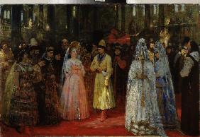 The Bride choosing of the Tsar