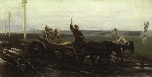 Eskorte de Iliá Yefímovich Repin