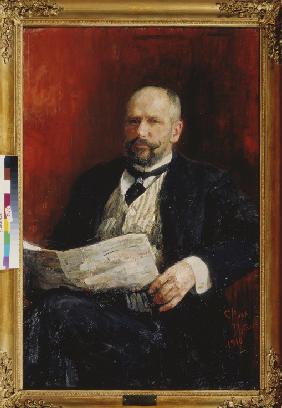 Portrait of the Prime minister Pyotr A. Stolypin (1862-1911)