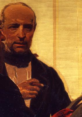 Portrait of Prince Vladimir F. Odoevsky (1803-1869) (Detail of the painting Slavonic composers)