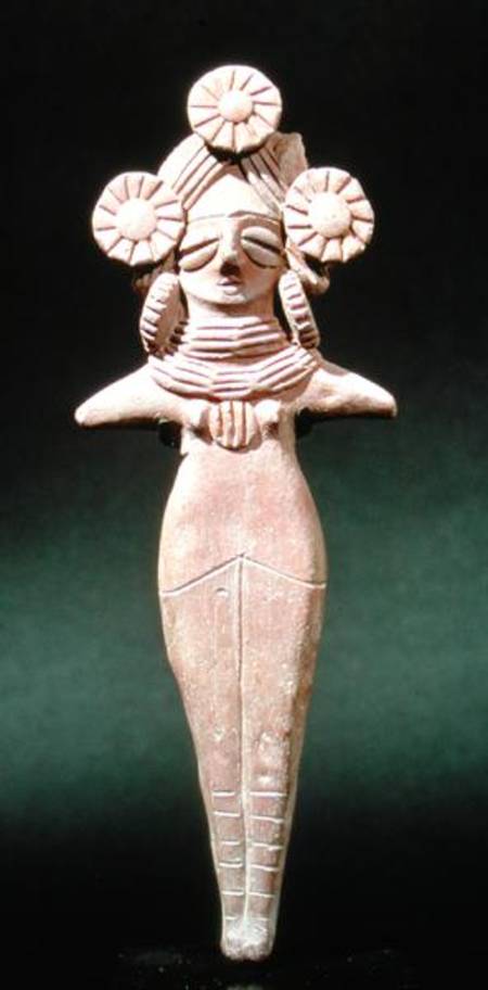 Figure of a Mother Goddess, Mauryan de Indian