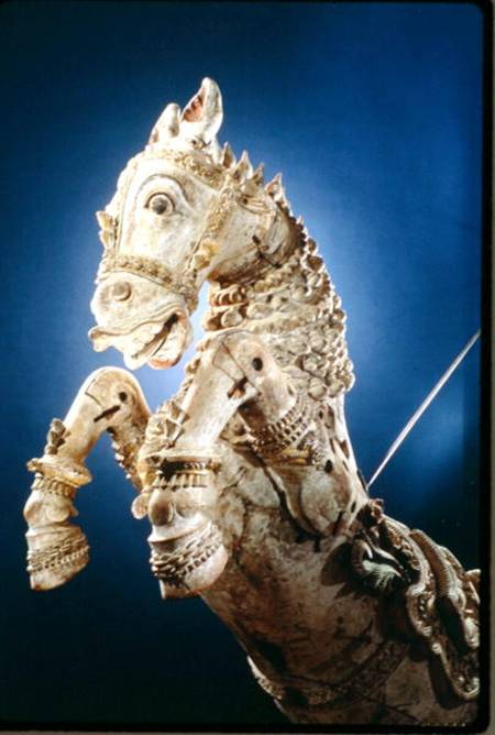 Horse, from Ritual Temple Chariot de Indian School