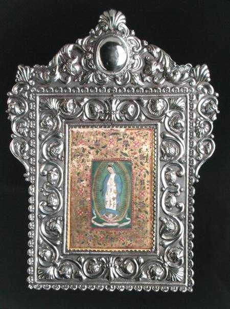 Miniature of The Virgin of Guadalupe de Indian School