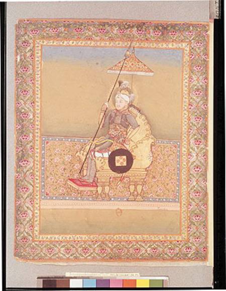 Tamerlane (1336-1404) from an album of portraits of Moghul emperors de Indian School