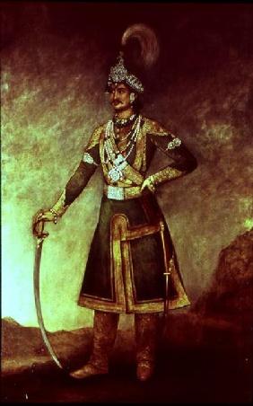 Portrait of Jung Bahadur Koowar Ranajee (1816-77)