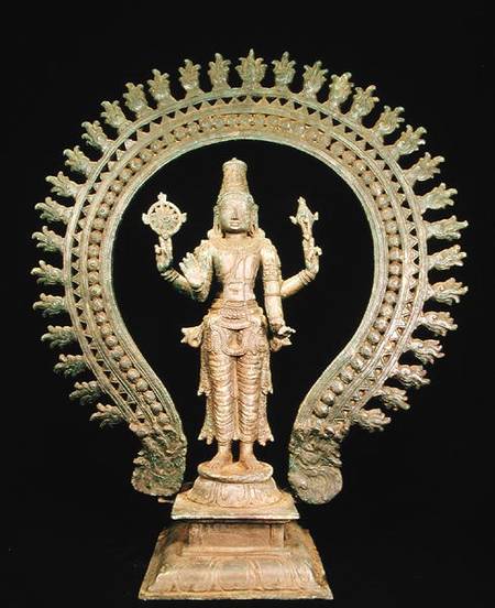Vishnu, Late Chola de Indian School