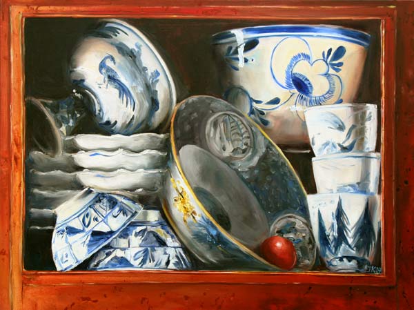 Porcelana china de Ingeborg Kuhn