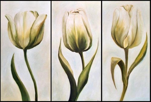 Tres tulipanes de Ingeborg Kuhn