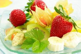 Fresh fruits as dessert