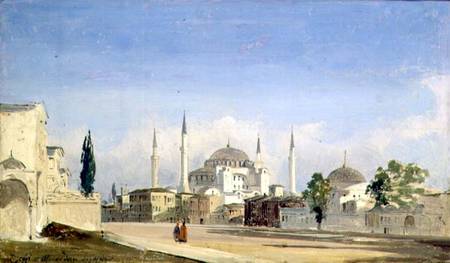 Hagia Sophia, Constantinople de Ippolito Caffi