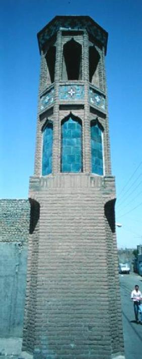 The badgir (wind-catching tower) of the Hajj Kazem Cistern