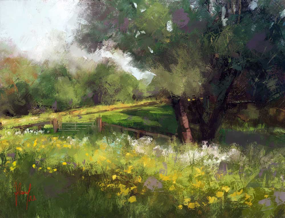 Flowering Meadows de Georg Ireland