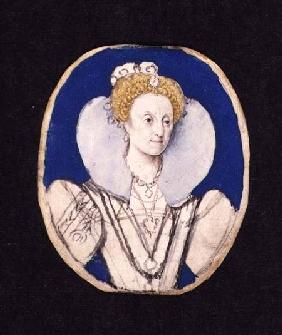 Elizabeth I, miniature portrait