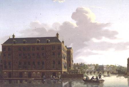 A View of Amsterdam de Isaak Ouwater