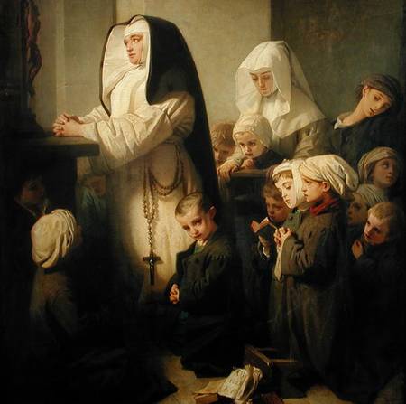 The Prayer of the Children Suffering from Ringworm de Isidore Pils