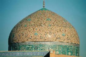 The dome of the Masjid-i-Sheikh Lutfallah