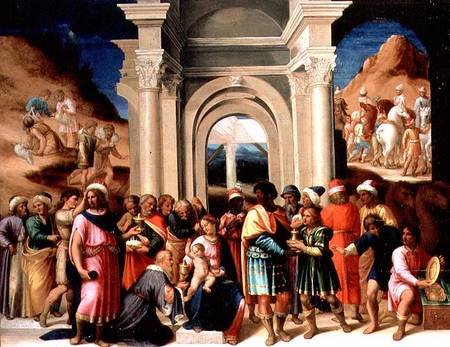 The Adoration of the Magi de Scuola pittorica italiana