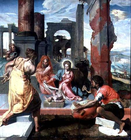 The Adoration of the Shepherds de Scuola pittorica italiana