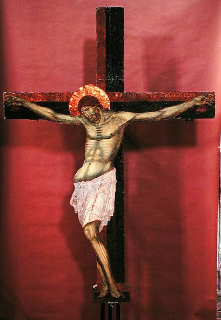 Crucifix de Scuola pittorica italiana
