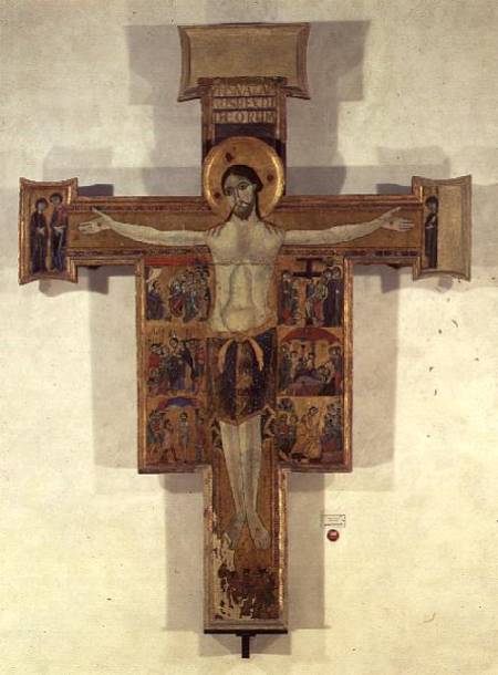 Crucifixion, Tuscan School de Scuola pittorica italiana