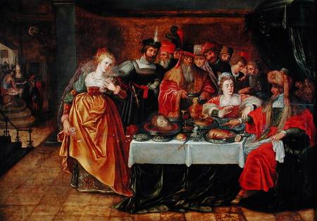 The Feast of Herod de Scuola pittorica italiana