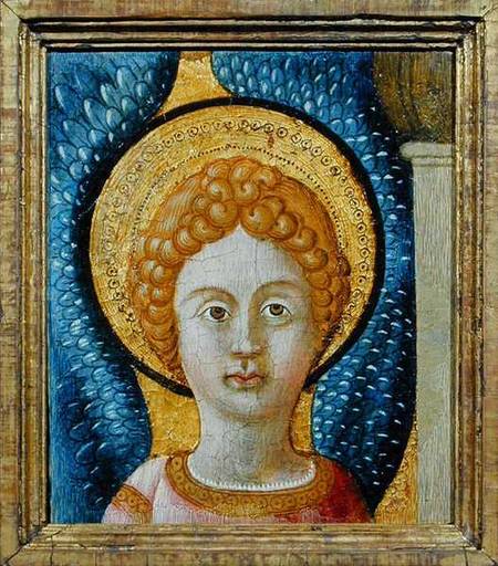 Head of an Angel de Scuola pittorica italiana