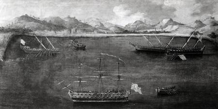 One of the Naval Exploits of the Famous Sailor, Mattio Ivanovich da Dobrota de Scuola pittorica italiana