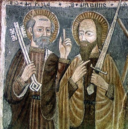 St. Peter and St. Paul de Scuola pittorica italiana