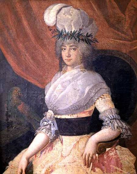 Portrait of Elizabeth Sophie Ghibellini de Scuola pittorica italiana