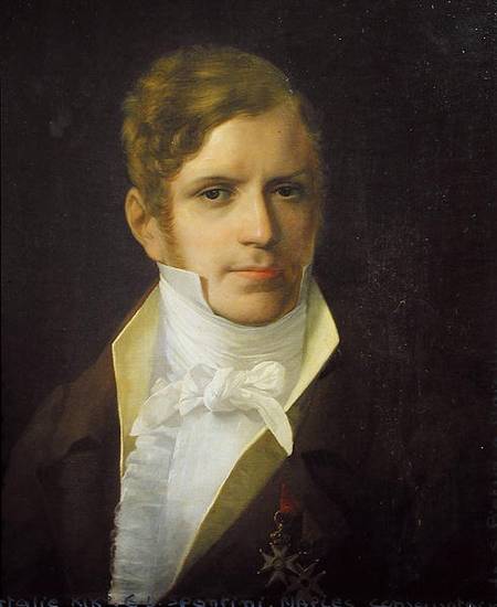Portrait of Gaspare Spontini (1774-1851) de Scuola pittorica italiana